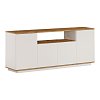 Μπουφές Placefol pakoworld μελαμίνης λευκό-φυσικό 180x44.5x75εκ 176-000137