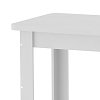 Τραπέζι Celeste pakoworld λευκό 100x60x73.5εκ 184-000011