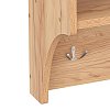 Κρεμάστρα Crosta pakoworld σε oak απόχρωση 80x28x40εκ 184-000127