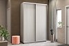 Ντουλάπα Diamont Λευκό 150x60x220cm GR-W15011