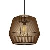 Κρεμαστό Μονόφωτο Φωτιστικό Καφέ 803 Ε27 Φ39x120cm MEC-80347BROWN