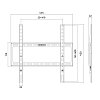 SUPERIOR FIXED EXTRA SLIM Βάση Τοίχου 32"-55" 188-0042