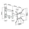 SUPERIOR FULL MOTION Βάση Τοίχου 13"-42" 188-0050