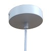 Κρεμαστό Μονόφωτο Φωτιστικό Ψάθα Ε27 Φ45x100cm DD-RA-0001NATURAL