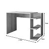 Γραφείο εργασίας Toska pakoworld σε oak- sandstone απόχρωση 114x56x76εκ 197-000273