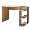 Γραφείο εργασίας Toska pakoworld σε oak- sandstone απόχρωση 114x56x76εκ 197-000273