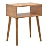 Κομοδίνο Hank pakoworld σε φυσική απόχρωση 45x30x60εκ 197-000307