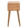 Κομοδίνο Hank pakoworld σε φυσική απόχρωση 45x30x60εκ 197-000307
