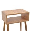 Κομοδίνο Hank pakoworld σε φυσική απόχρωση 45x30x60εκ 197-000307