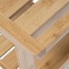 Σκαμπό Dael pakoworld μπαμπού χρώμα φυσικό 39.5x25x46εκ 199-000136
