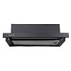 DAVOLINE DELTA 60 BLACK Απορροφητήρας Συρόμενος 60cm Μαύρο 801003875
