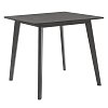 Tραπεζαρία Benson - Orlean pakoworld σετ 5τμχ rustic grey - ύφασμα γκρι 80x80x75εκ 200-000179