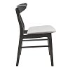Tραπεζαρία Benson - Orlean pakoworld σετ 5τμχ rustic grey-ύφασμα γκρι 120x75x75εκ 200-000185