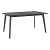 Tραπεζαρία Benson - Toto pakoworld σετ 7τμχ rustic grey - ύφασμα γκρι 150x90x75εκ 200-000193