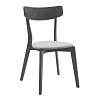 Tραπεζαρία Benson - Toto pakoworld σετ 7τμχ rustic grey - ύφασμα γκρι 150x90x75εκ 200-000193
