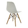 Τραπεζαρία Julita-Balou pakoworld σετ 5τεμ pp-mdf λευκo Φ100x73εκ 200-001006