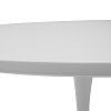 Τραπεζαρία Julita-Balou pakoworld σετ 5τεμ pp-mdf λευκo Φ100x73εκ 200-001006
