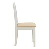 Τραπεζαρία Dallan Lars pakoworld 5τεμ λευκό rubberwood Φ100(+38)x100x75εκ 200-001709