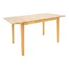 Τραπεζαρία Dallan Country pakoworld 5τεμ σε φυσική απόχρωση rubberwood 120-150x80x74εκ 200-001711