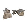 Σαλόνι Κήπου σετ 4τμχ wicker-rattan Hannah 200-02-018