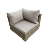 Σαλόνι Γωνία Κήπου Damina Σετ 6τμχ Wicker Rattan 200-03-001