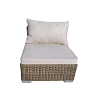 Σαλόνι Γωνία Κήπου Damina Σετ 6τμχ Wicker Rattan 200-03-001