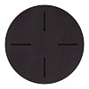 Επιφάνεια τραπεζιού Portico pakoworld HPL wenge Φ60εκ πάχους 12mm 215-000013