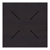Επιφάνεια τραπεζιού Portico pakoworld HPL wenge 69x69εκ πάχους 12mm 215-000014