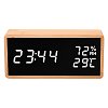 Life Noble Bamboo 221-0109 Ψηφιακό Θερμόμετρο Υγρόμετρο Μπαμπού