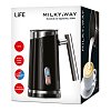 LIFE MILKY.WAY Αφρογαλιέρα Μαύρη 500W 221-0174