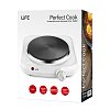 Life Perfect Cook Ηλεκτρική Εστία Λευκό 1500W 221-0184