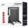 Life Magma Mica 221-0195 Ηλεκτρικό Καλοριφέρ Λαδιού 2000W Μαύρο