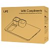 Ξενοδοχειακός Δίσκος Με 2 Θήκες Life With Compliments 221-0315