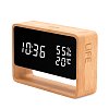 Life Fos Bamboo 221-0359 Ψηφιακό Θερμόμετρο Υγρόμετρο Μπαμπού