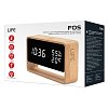 Life Fos Bamboo 221-0359 Ψηφιακό Θερμόμετρο Υγρόμετρο Μπαμπού