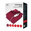 Life Villa Ruby Double 221-0370 Ηλεκτρική Κουβέρτα 160x120cm Κόκκινη