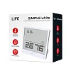 Life Simple White 221-0395 Ψηφιακό Θερμόμετρο Υγρόμετρο Λευκό