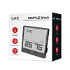Life Simple Black 221-0396 Ψηφιακό Θερμόμετρο Υγρόμετρο Μαύρο