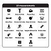 Bluetooth Tuya Smart Ψηφιακή Ζυγαριά Μπάνιου Life Fit Smart Bt 221-0414