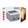 LIFE BREKKY Αυτόματη Φρυγανιέρα 4 Θέσεων 1500W 221-0423