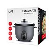 LIFE BASMATI Βραστήρας Ρυζιού 1L 400W 221-0432