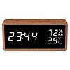 Life Noble Sapele 221-0455 Ψηφιακό Θερμόμετρο Υγρόμετρο Ξύλο