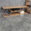 Έπιπλο τηλεόρασης Tars pakoworld sonoma-μαύρο 120x30x33εκ 225-000029