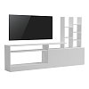 Σύνθετο σαλονιού Seruno pakoworld λευκό 170x25x100εκ 230-000067