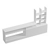 Σύνθετο σαλονιού Seruno pakoworld λευκό 170x25x100εκ 230-000067