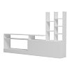 Σύνθετο σαλονιού Seruno pakoworld λευκό 170x25x100εκ 230-000067