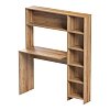 Γραφείο με βιβλιοθήκη Janson pakoworld oak 113.2x40x141.8εκ 230-000082