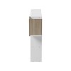 Κρεμάστρα τοίχου Wenia pakoworld σε sonoma-λευκό 99.5x15x61εκ 230-000120