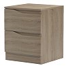 Κομοδίνο Verena pakoworld sonoma 40x40x50εκ 230-000138