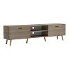 Έπιπλο τηλεόρασης Gorna pakoworld sonoma 180x35x48.6εκ 230-000204